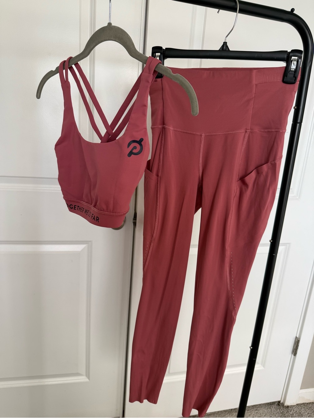 lululemon x Peloton free to be bra and fast and free leggings